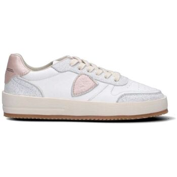 Philippe Model Lage Sneakers  VNLD VX05 - NICE LOW-VINTAGE MIXAGE_BLANC ROSE