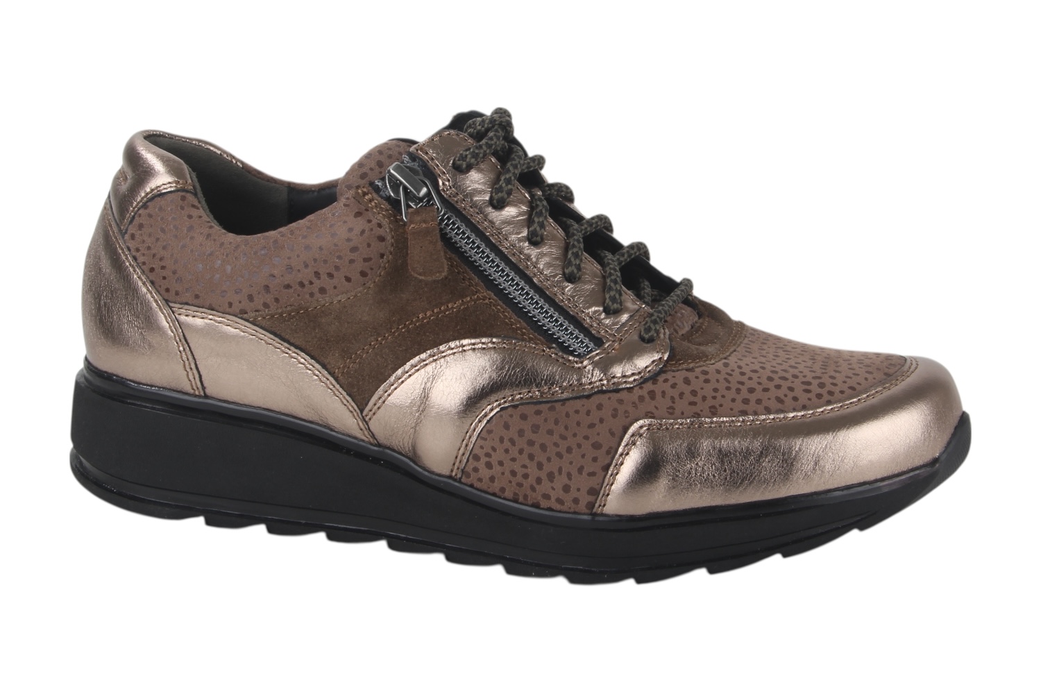 Durea 6279.685.1777-h dames veterschoenen sportief