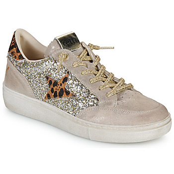 Cetti Lage Sneakers  C-1400-SRA-EXP-INV26-SATURNO-GLITTER-CHAMPAGNE