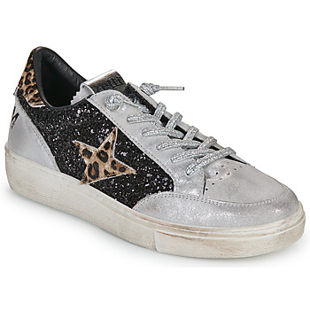 Cetti Lage Sneakers  C-1400-SRA-EXP-INV26-SATURNO-GLITTER-SILVER