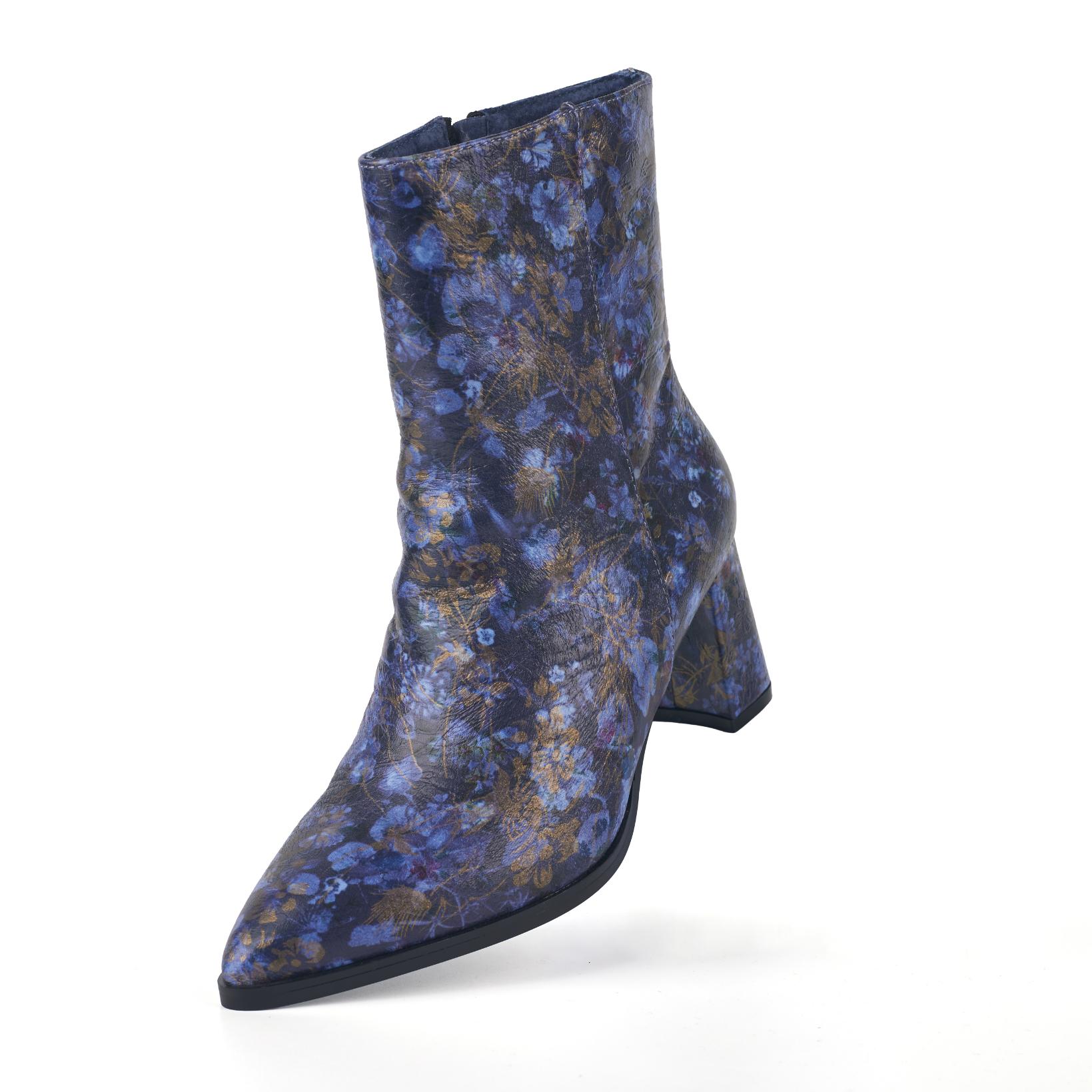 Lureaux The Blue Botanist Boot  - Handgemaakte Nette Schoenen Voor Heren