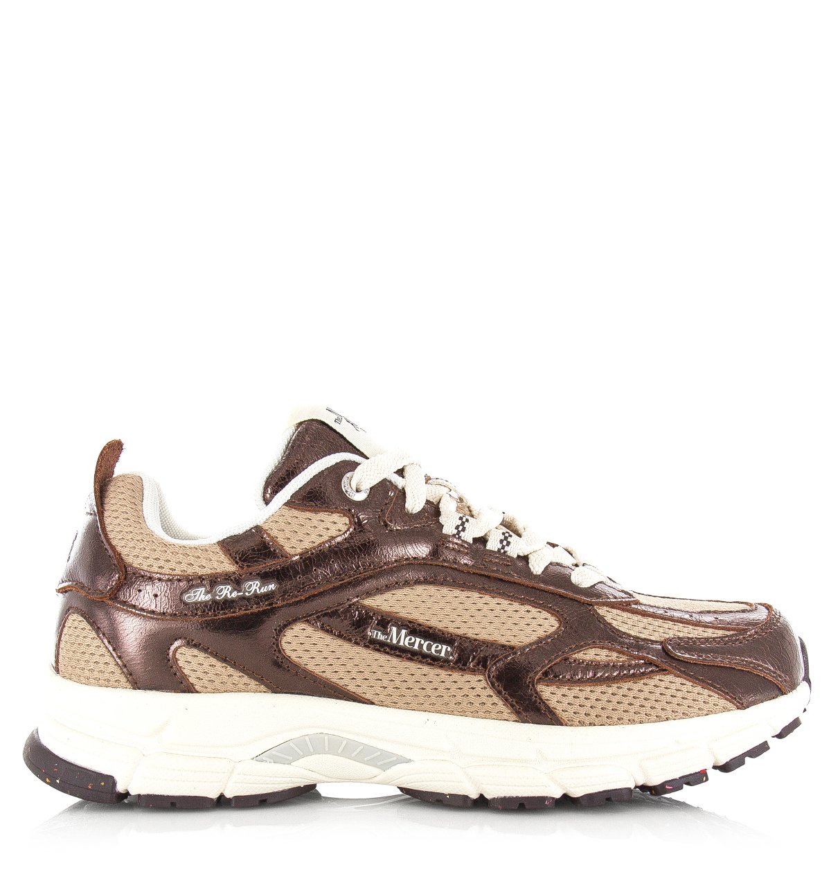 Mercer Amsterdam Mercer The Re-Run Cracked brown Mesh Dames