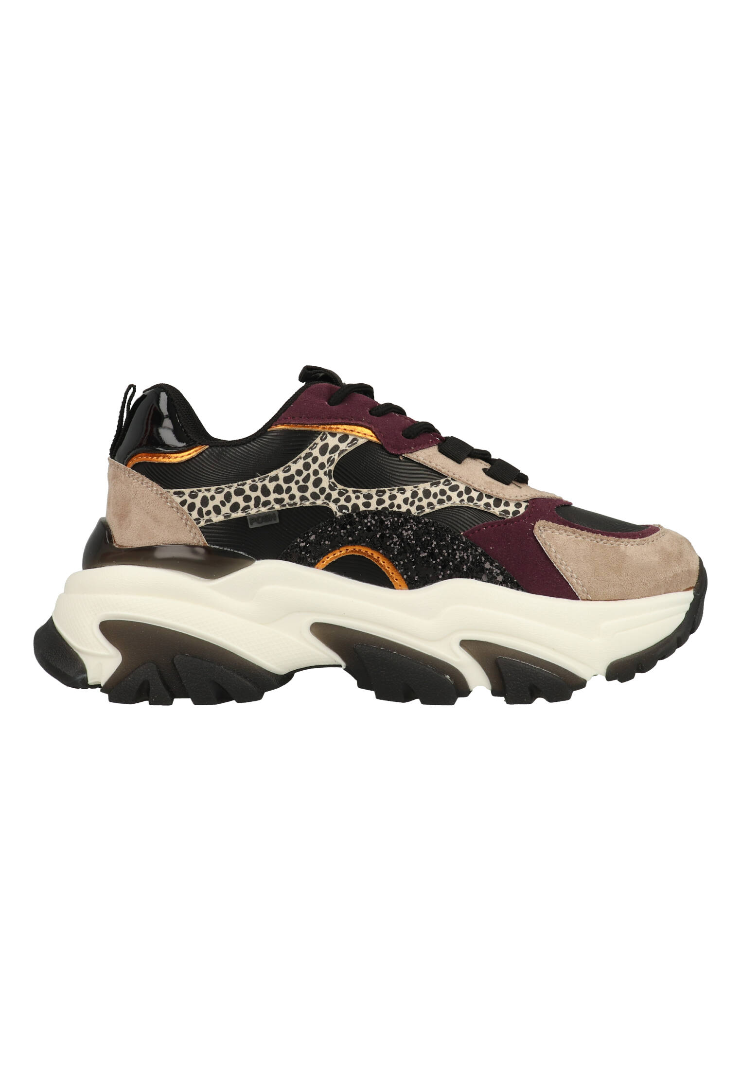 POSH by Poelman Polly CPOLLY-03PSH6 Grijs / Paars / Zwart 