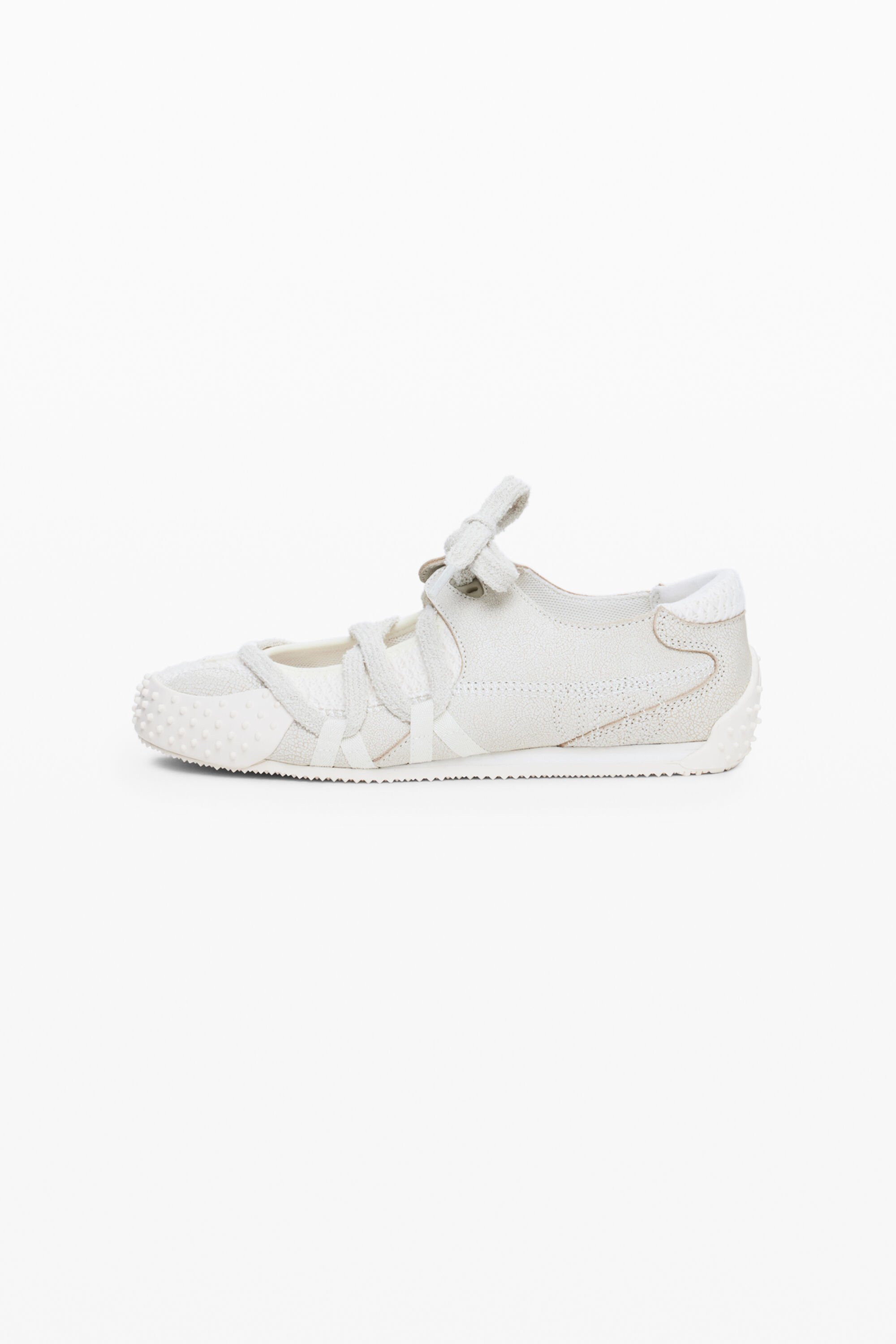 Desigual SNEAKER VAN RUWE STOF - WHITE