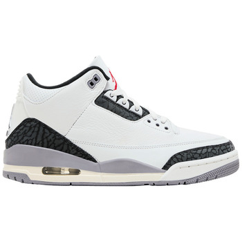Nike Lage Sneakers  Jordan 3 Retro Cement Grey