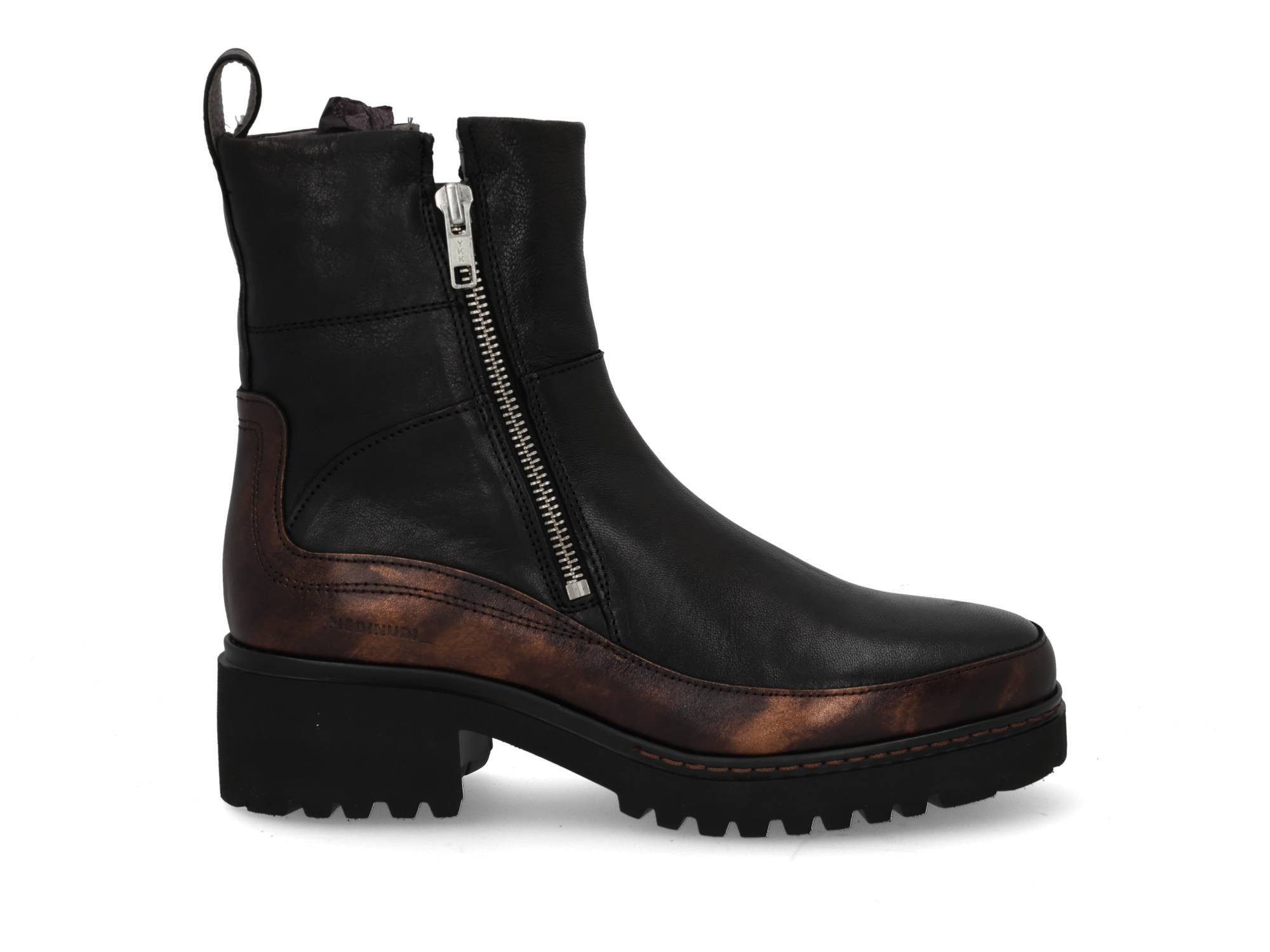 Piedi Nudi Coco 09.02 black antracite multi zwart 