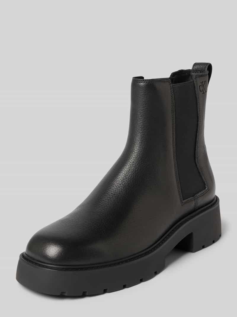 Calvin Klein Jeans Boots met profielzool en elastische inzetten