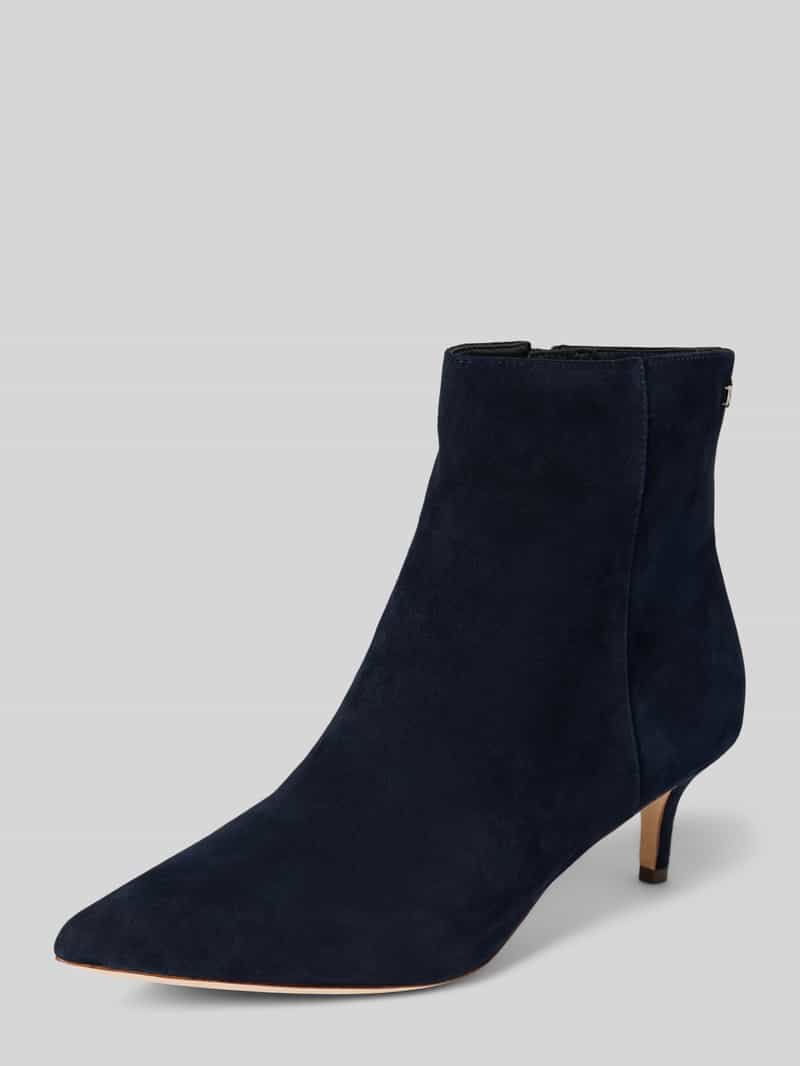 Lauren Ralph Lauren Leren laarsjes met naaldhak, model 'MCKAY'