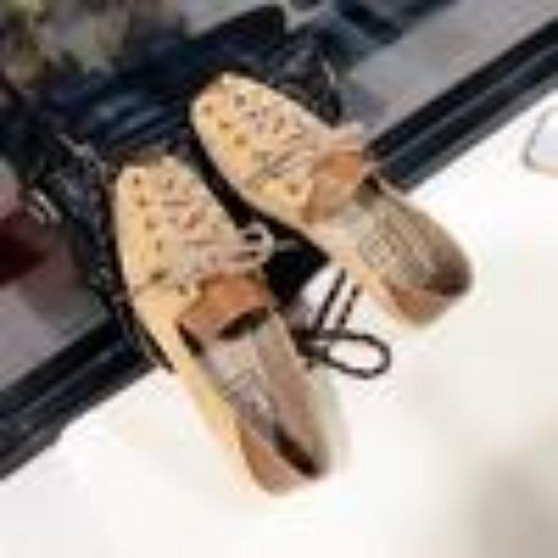 WTEMPO Lederen zomer loafers dames casual schoenen zachte puntige neus damesschoenen dames flats schoenen vrouwelijk 36