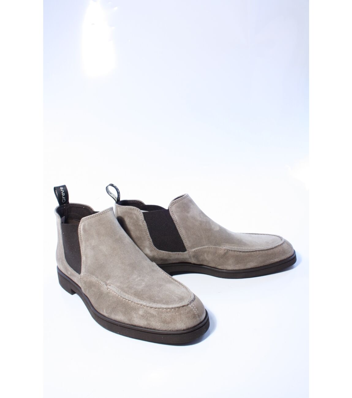 Greve Heren instapper taupe 10