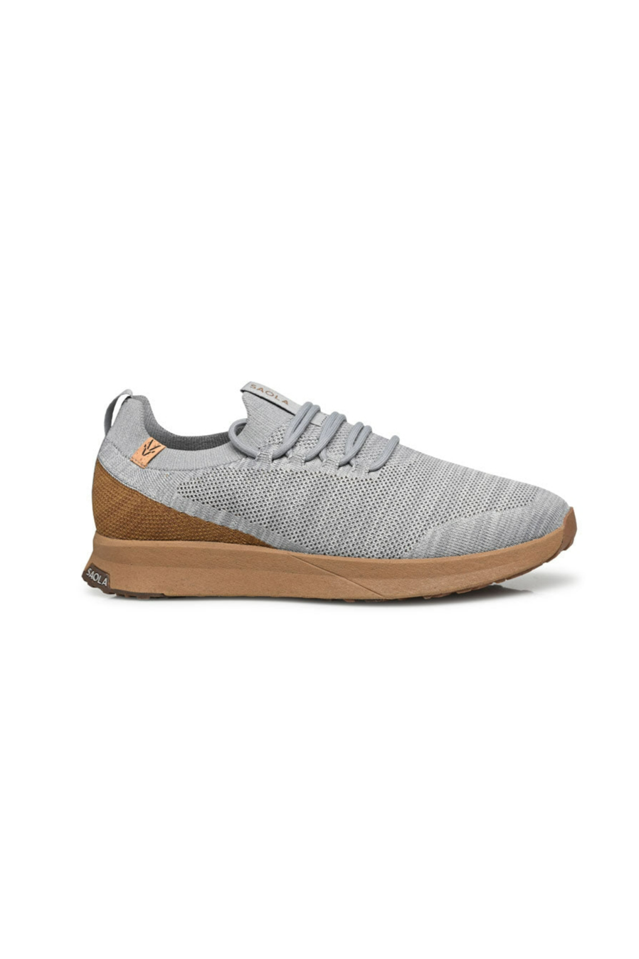 SAOLA Herren vegan Sneaker Herren Tsavo 2.0 Waterproof Ultimate Gray
