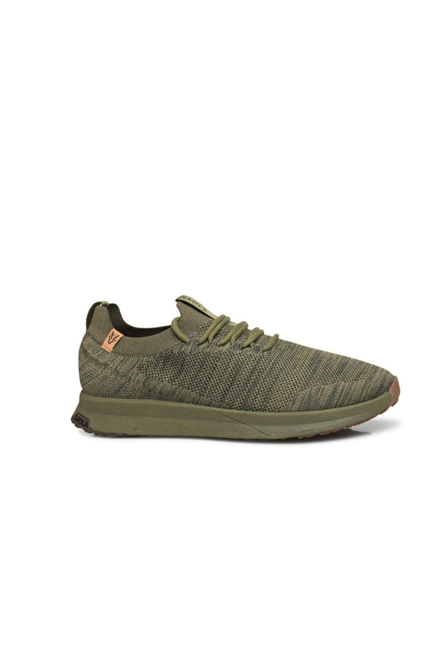 SAOLA Herren vegan Sneaker Herren Tsavo 2.0 Waterproof Burnt Olive - Obsidian