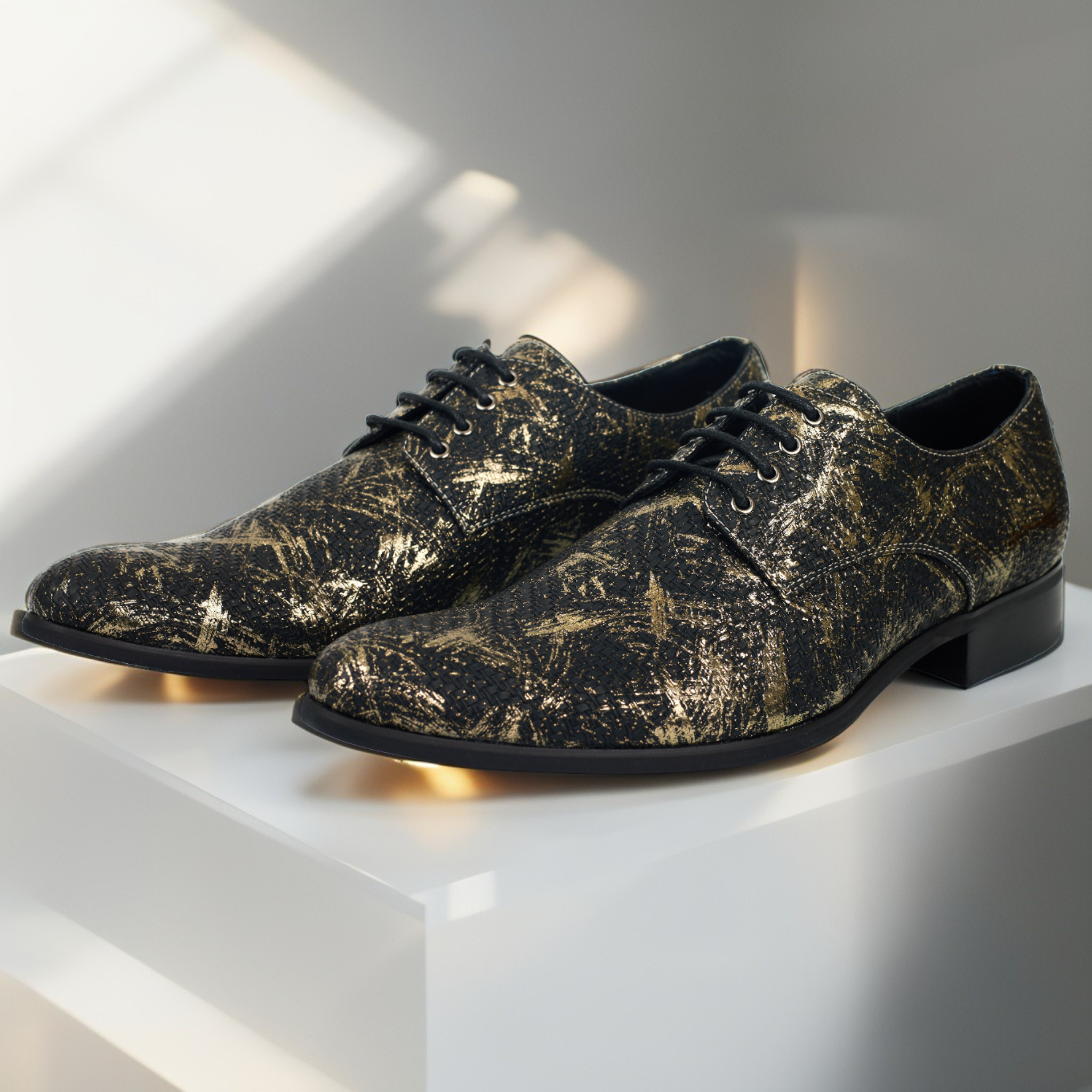 Lureaux Iron Ember  - Handgemaakte Nette Schoenen Voor Heren