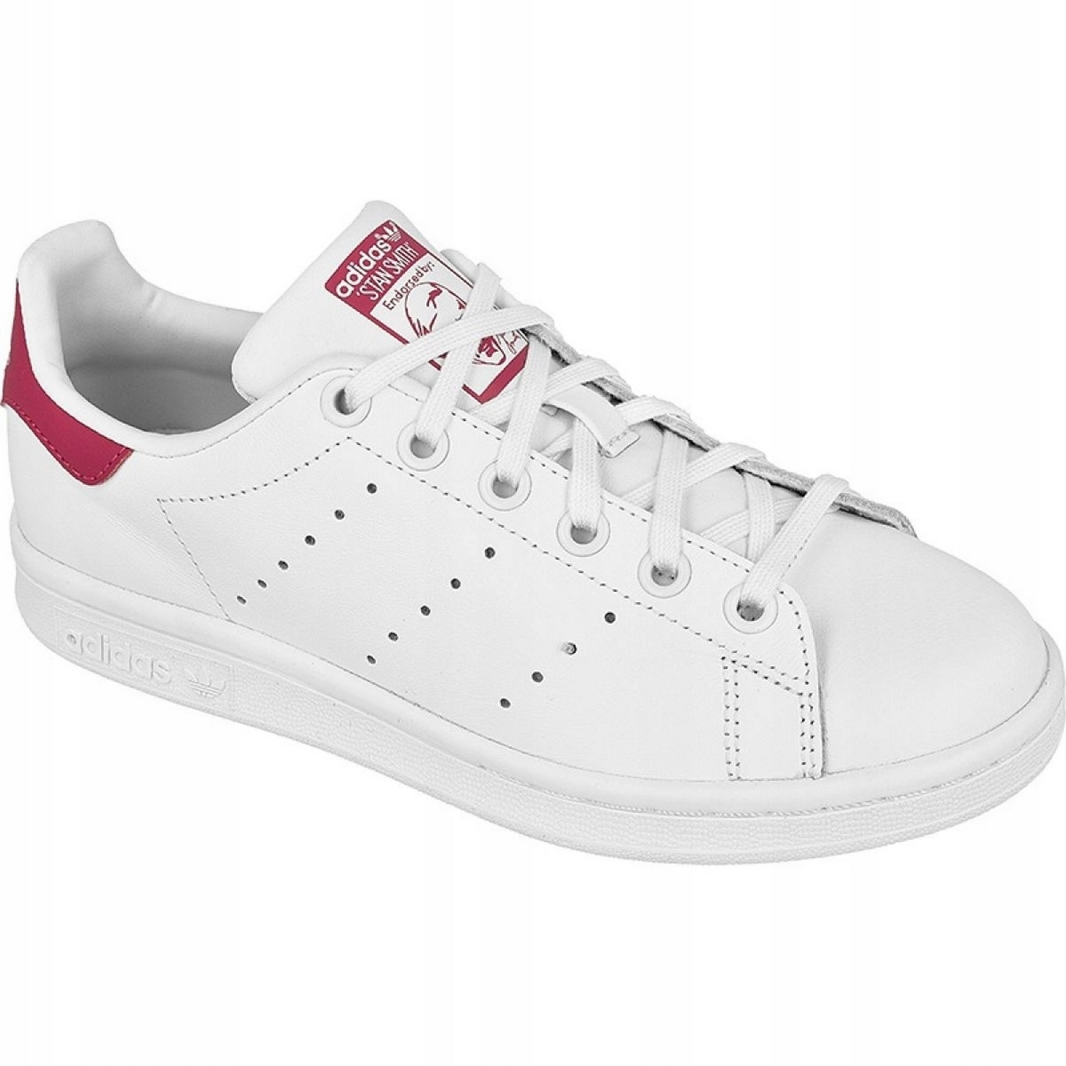 Adidas Kinderen/kinderen originals stan smith synthetisch leren trainers
