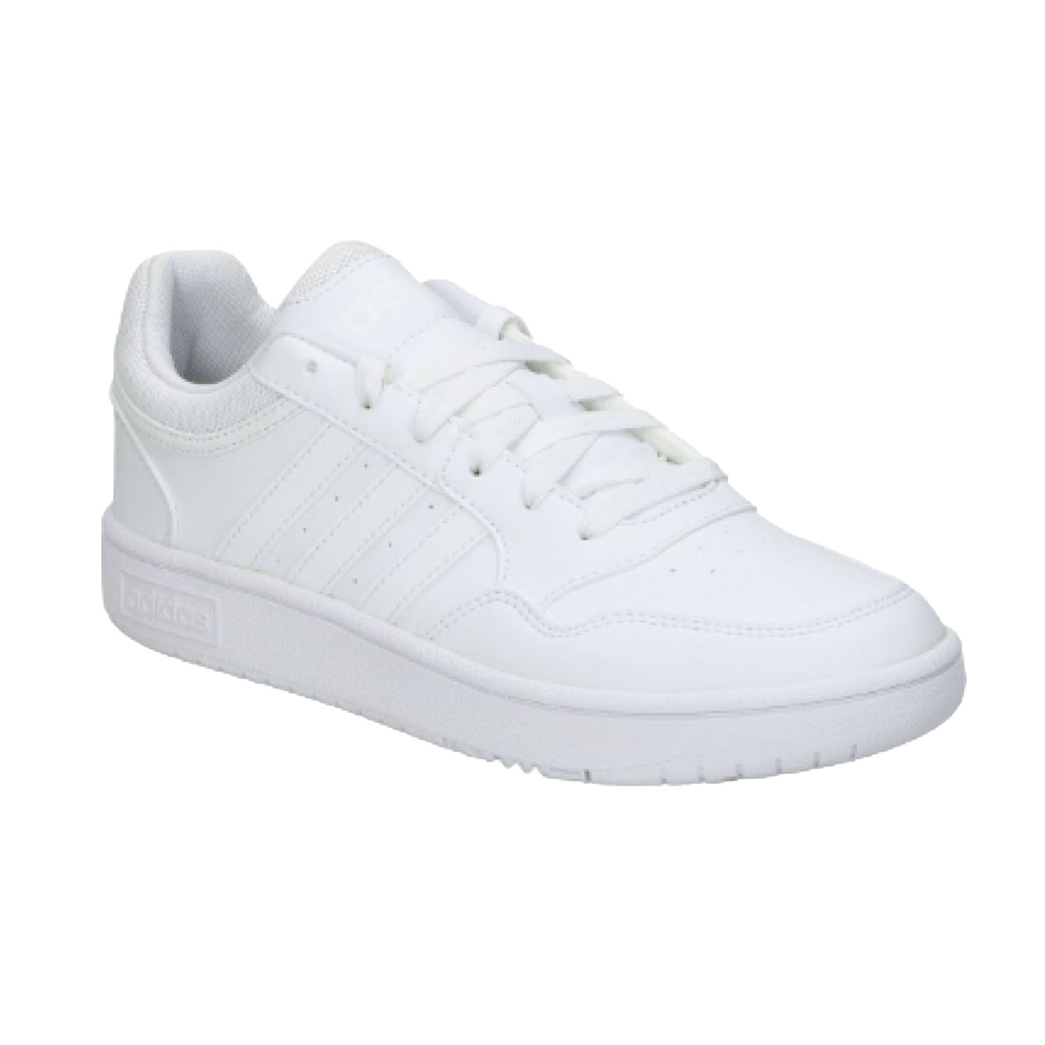Adidas Kinder/kids hoops 3.0 synthetisch leren trainers