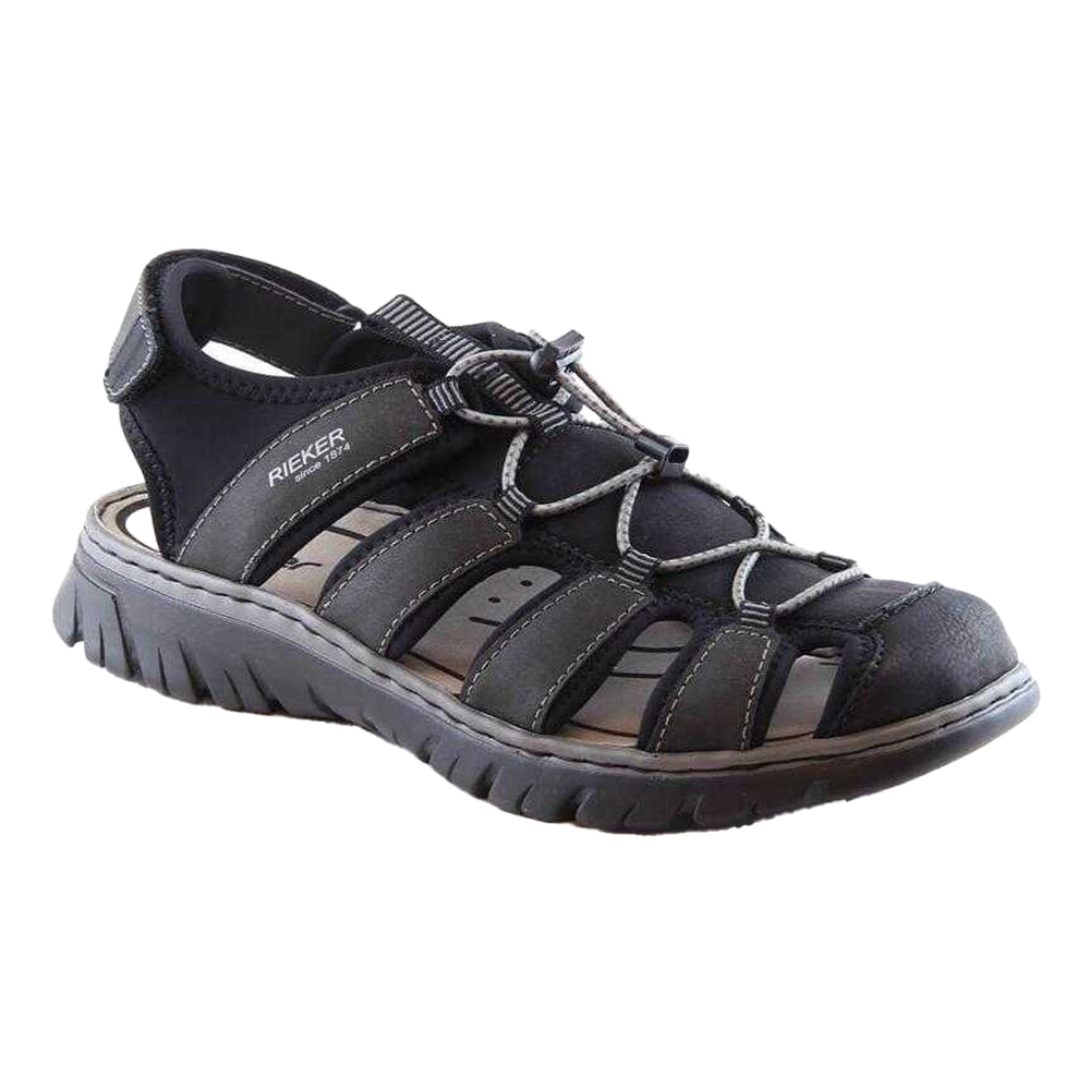 Rieker Heren ecological leren gesloten teen sandalen