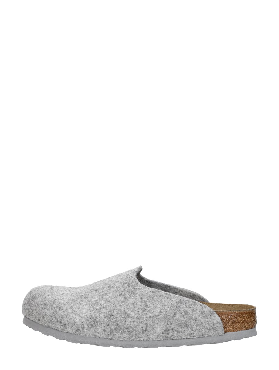 Birkenstock  Amsterdam Wool Licht Grijs