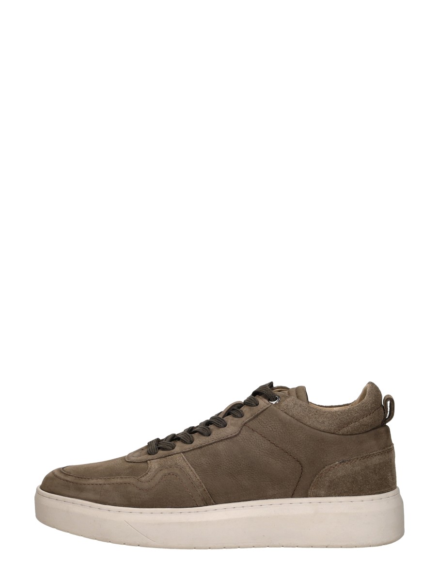 Sub55  Sneakers Laag Middel Bruin