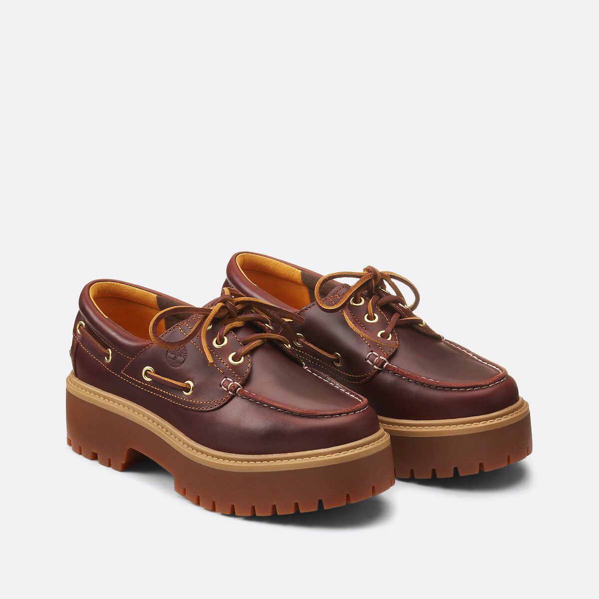 Timberland Stone Street Boat Shoe Women's, bruin