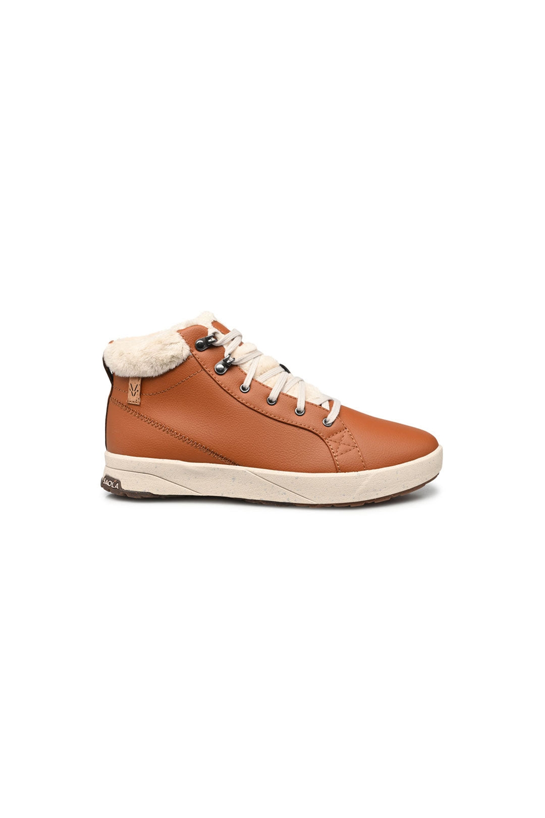 SAOLA Herren vegan Sneaker Damen Bergen Warm Caramel