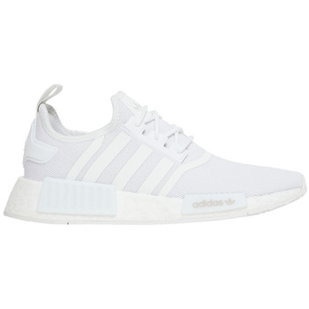 Adidas Lage Sneakers  NMD R1 Refined Cloud White Grey One (GS)