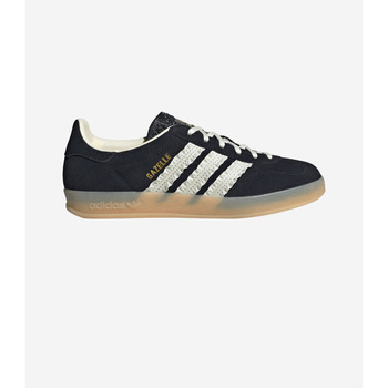 Adidas Lage Sneakers  Gazelle Indoor Core Black Cream White Gum (Women's)