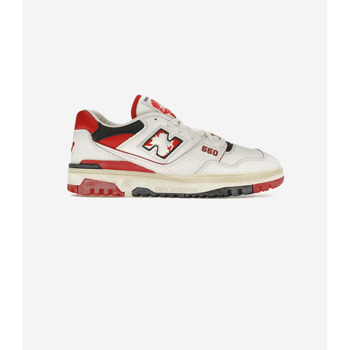 New Balance Lage Sneakers  550 Vintage Pack Team Red