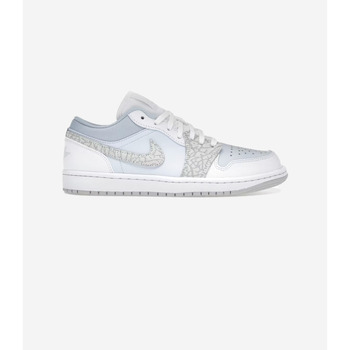 Nike Lage Sneakers  Jordan 1 Low SE Blue Tint Elephant Print