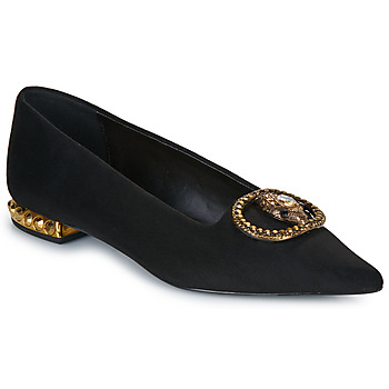 Exé Shoes Ballerina's  EMERY-202-FABRIC-BLACK