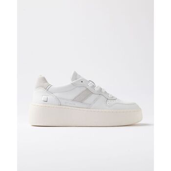Date Lage Sneakers  W431-CP-VC-WH COURT PLATFORM-WHITE