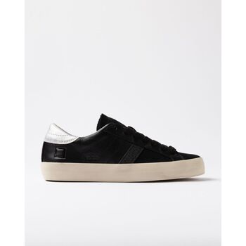 Date Lage Sneakers  W431-HL-CA-BK- HILL LOW CALF-BLACK