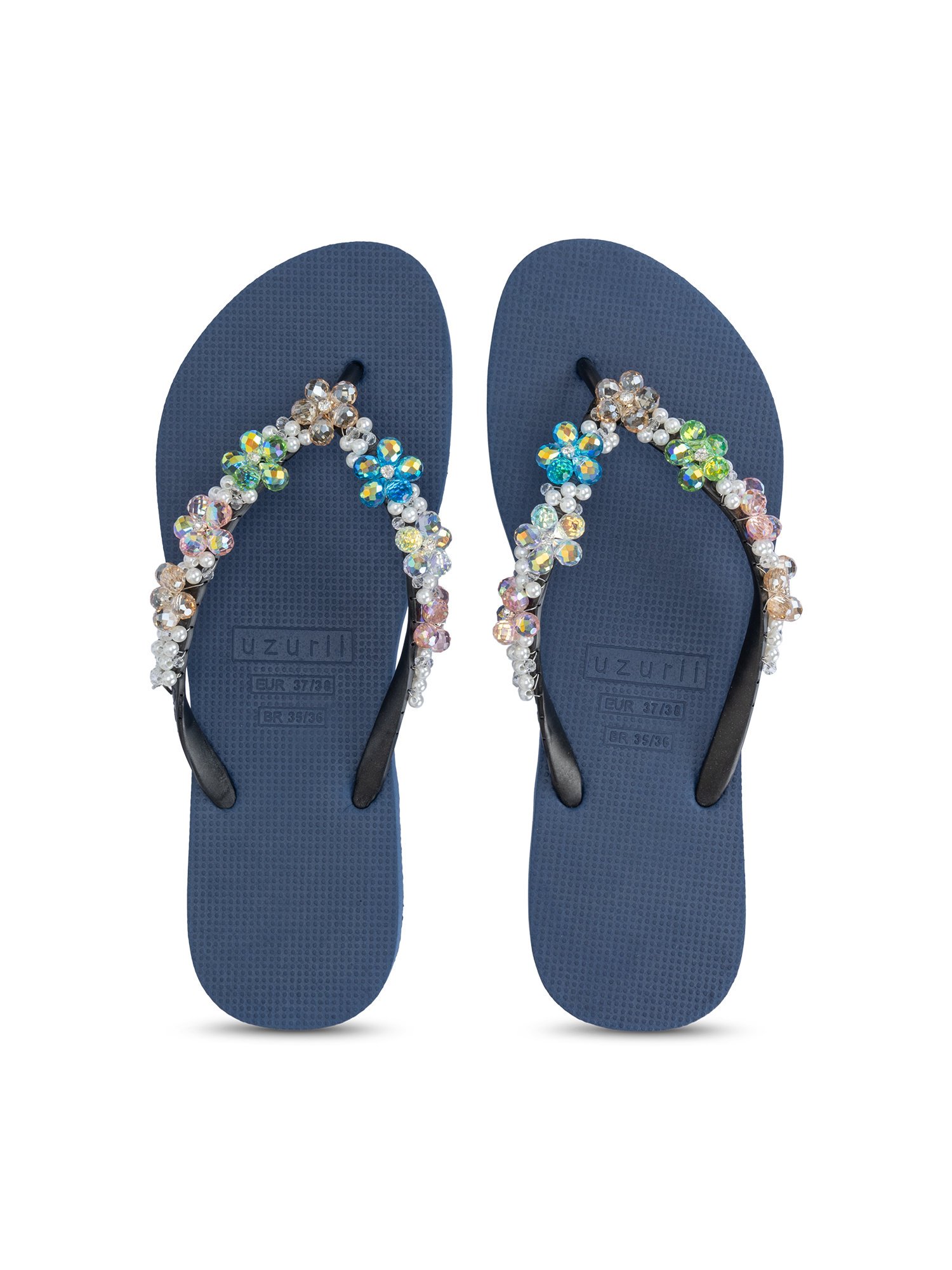 Uzurii Precious colorful bloom marineblauw