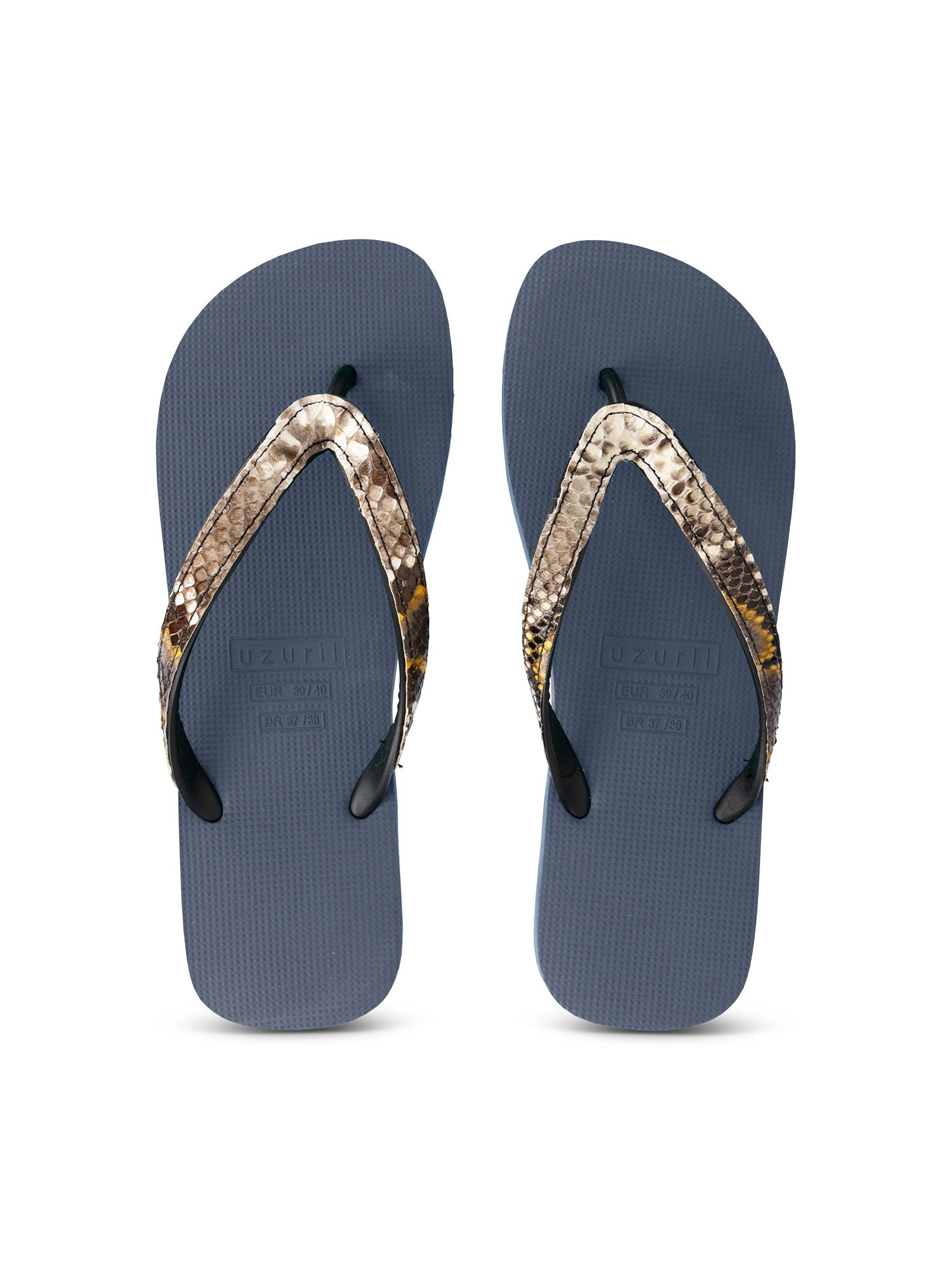 Uzurii Python taupe marineblauw