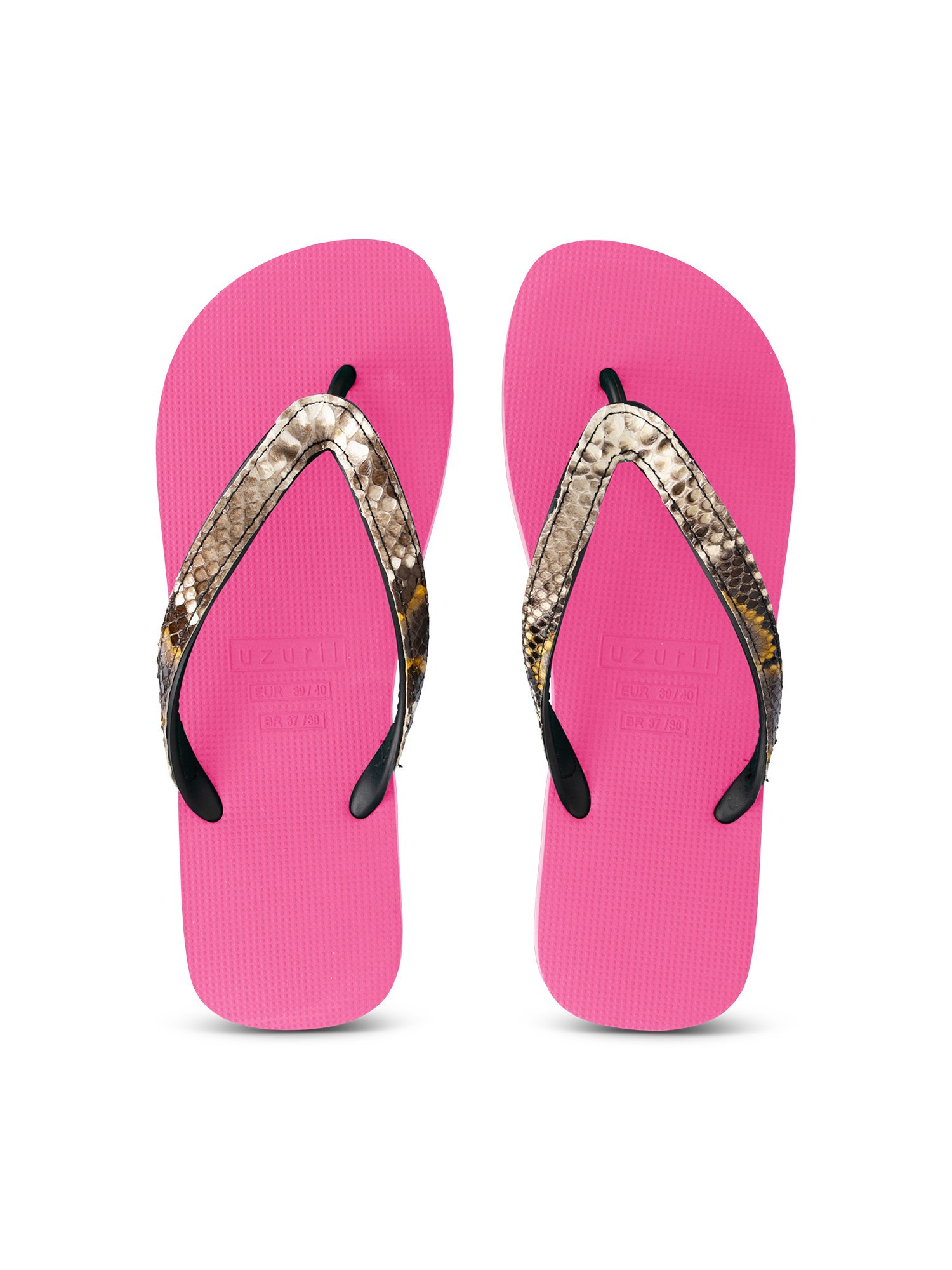 Uzurii Python taupe neon roze