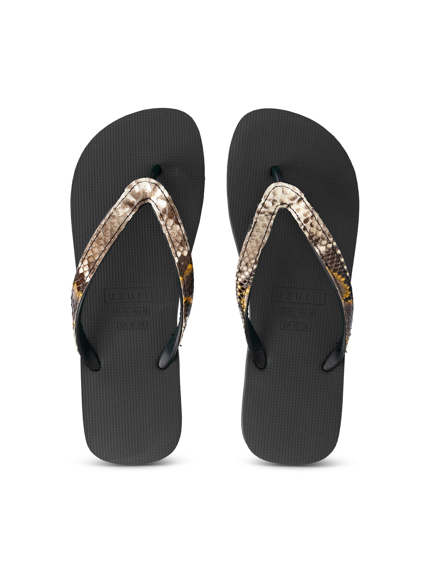 Uzurii Python taupe zwart