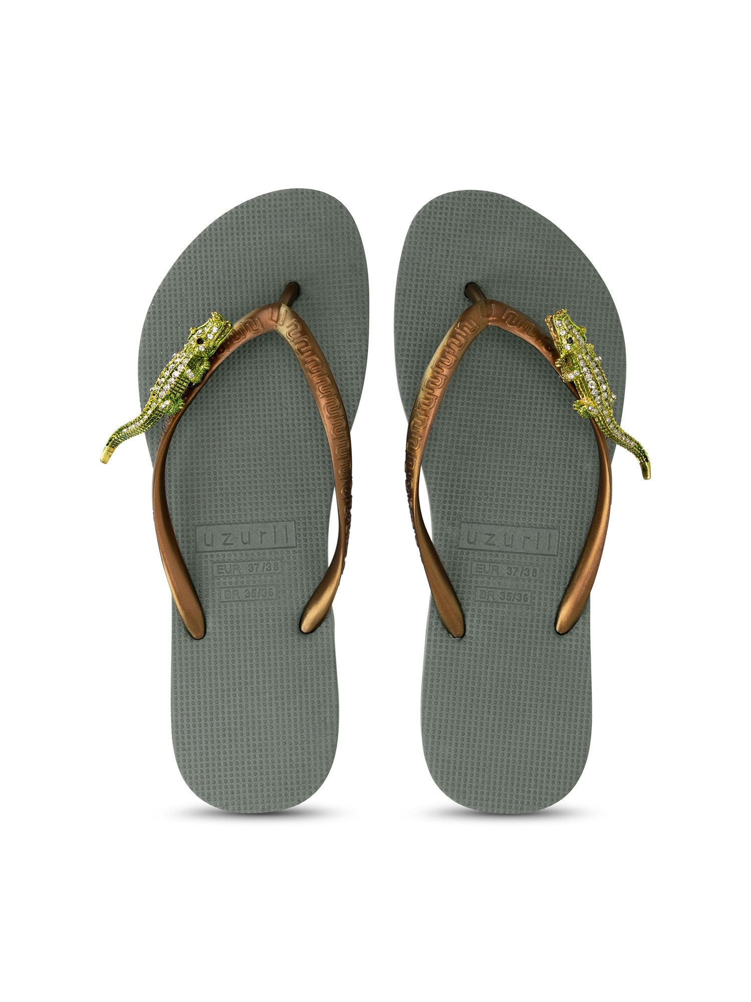 Uzurii Green crocodile switch legergroen