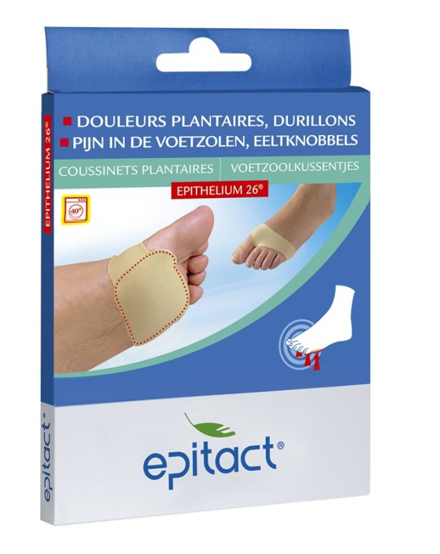 Epitact Voetzoolkussentjes 42/45 2 Stuks