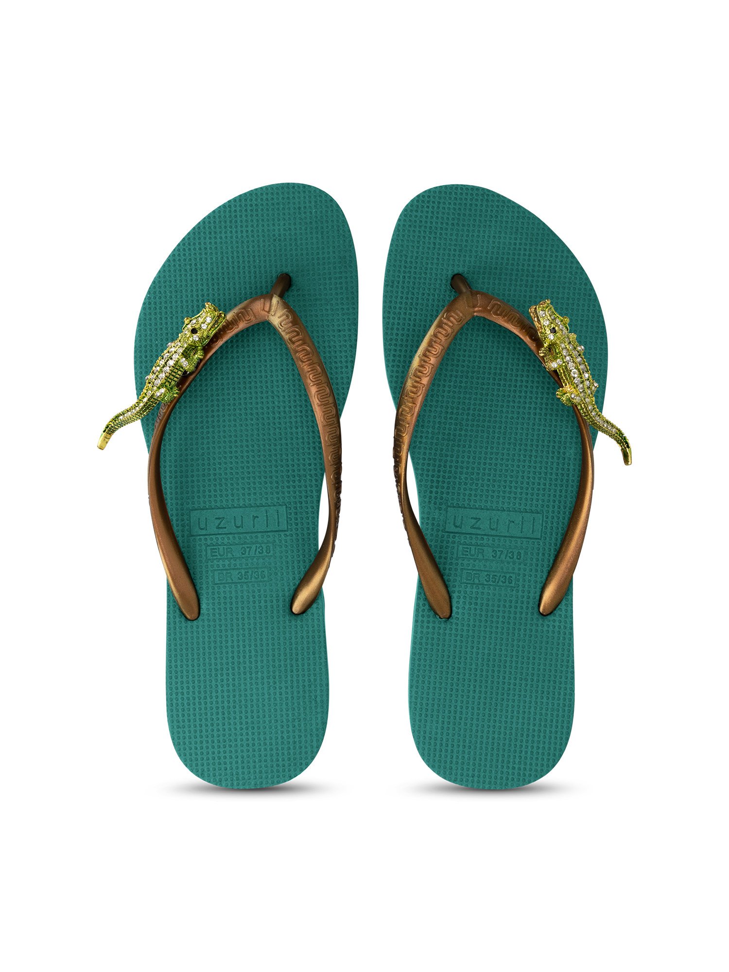 Uzurii Green crocodile switch bosgroen