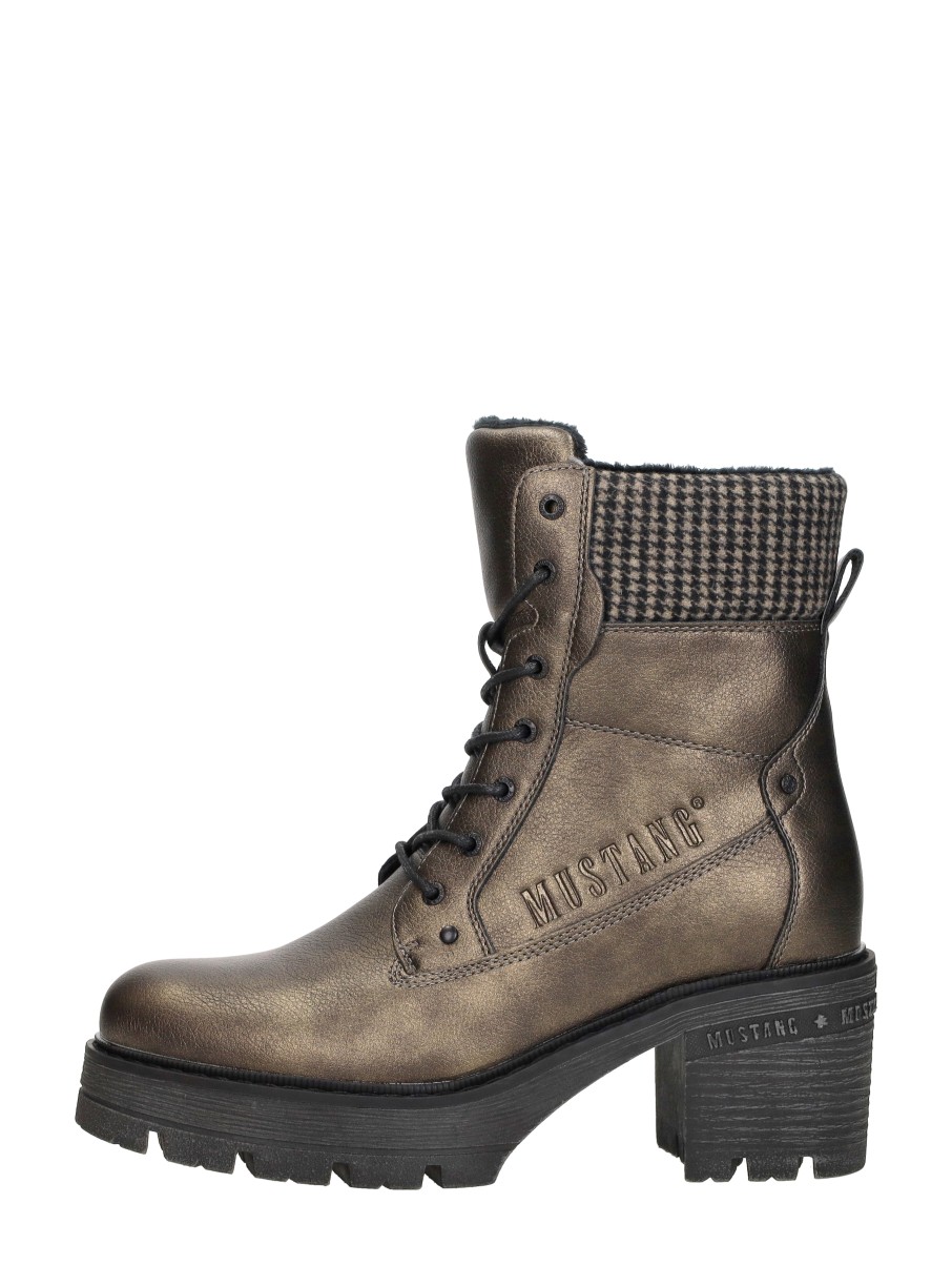 Mustang  Veterschoenen Hak