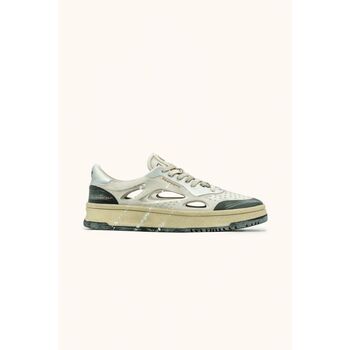 Foamers Sneakers  F6/027-OFF WHITE SILVER BLACK