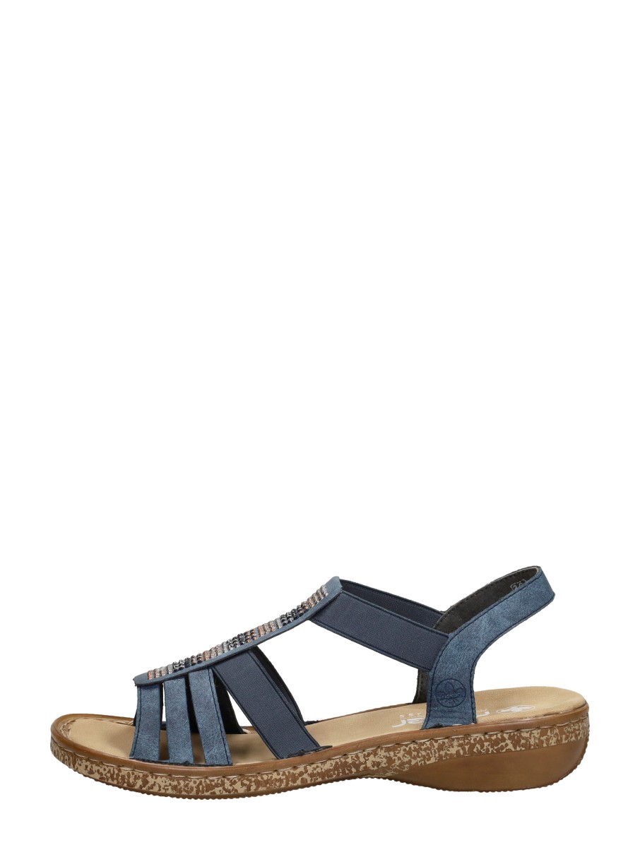 Rieker  Sandalen Plat