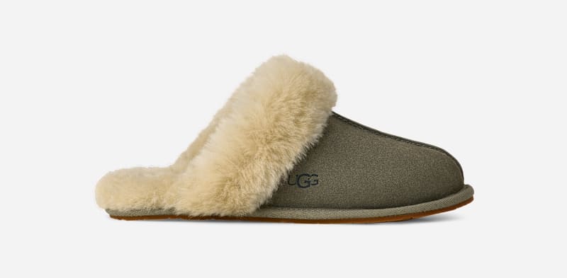 UGG Pantoffels Scuffette II Pantoffels, pantoffel met knusse imitatie bontkraag