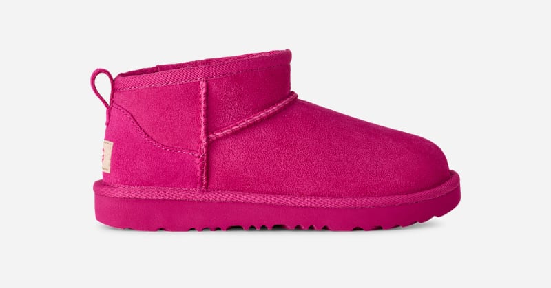 UGG Winterlaarzen Classic Ultra Mini instaplaars, winterlaars, boots met lamsvachtvoering