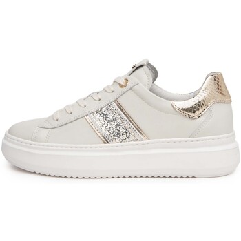 NeroGiardini Sneakers  Velvet Osso 0100 T.Glitter Gr.910/625 T.Brill Plat