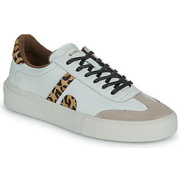 Blackstone Lage Sneakers  EL280-WHITE-LEOPARD