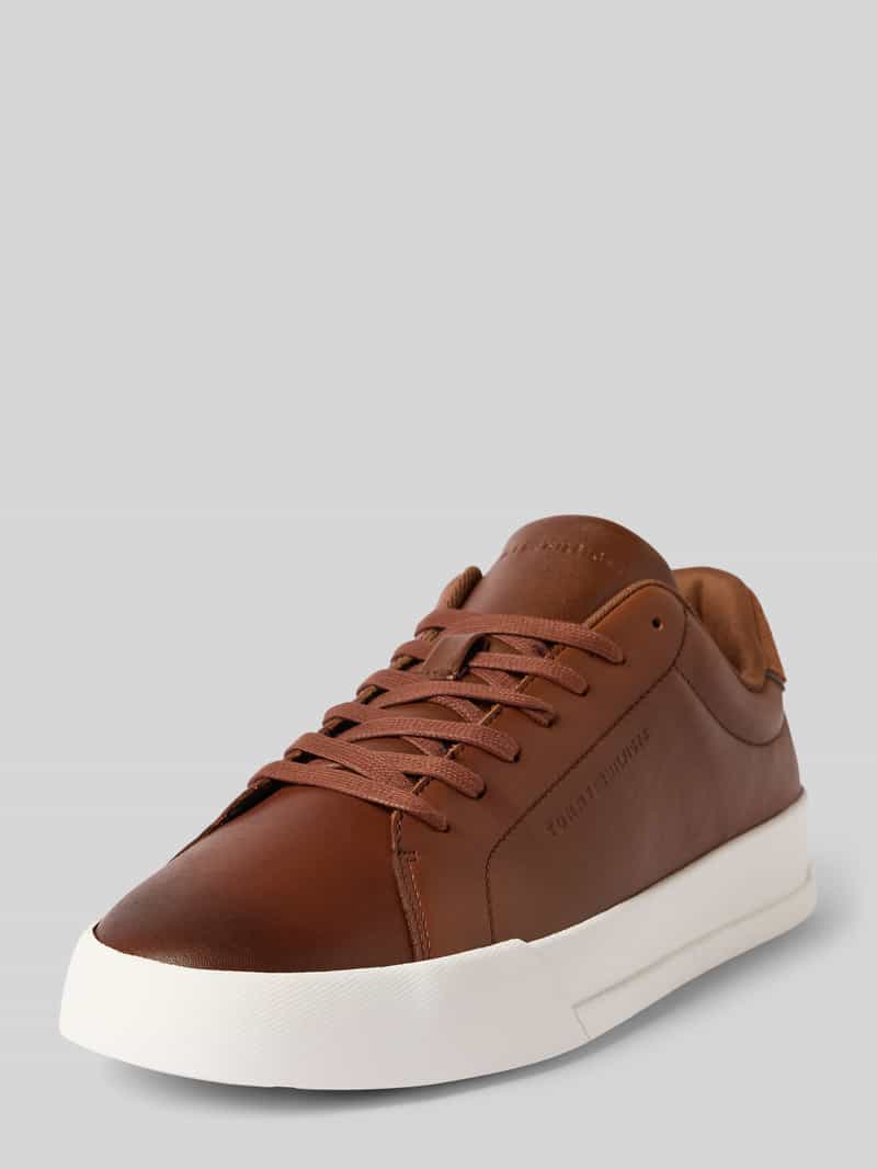 Tommy Hilfiger Sneakers TH COURT CORE COGNAC