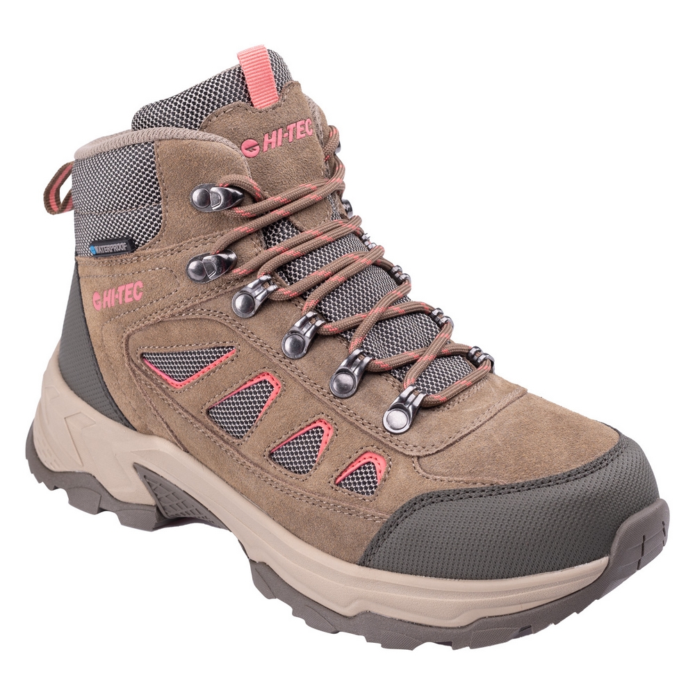 Hi-Tec Dames herry mid cut wandelschoenen