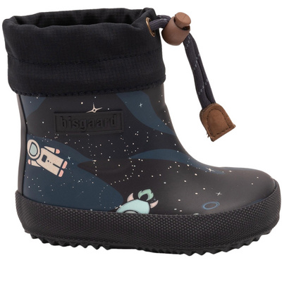 Bisgaard Regenlaarzen Baby thermo rubber Regenlaarzen met wollen voering, maatsjabloon om te downloaden