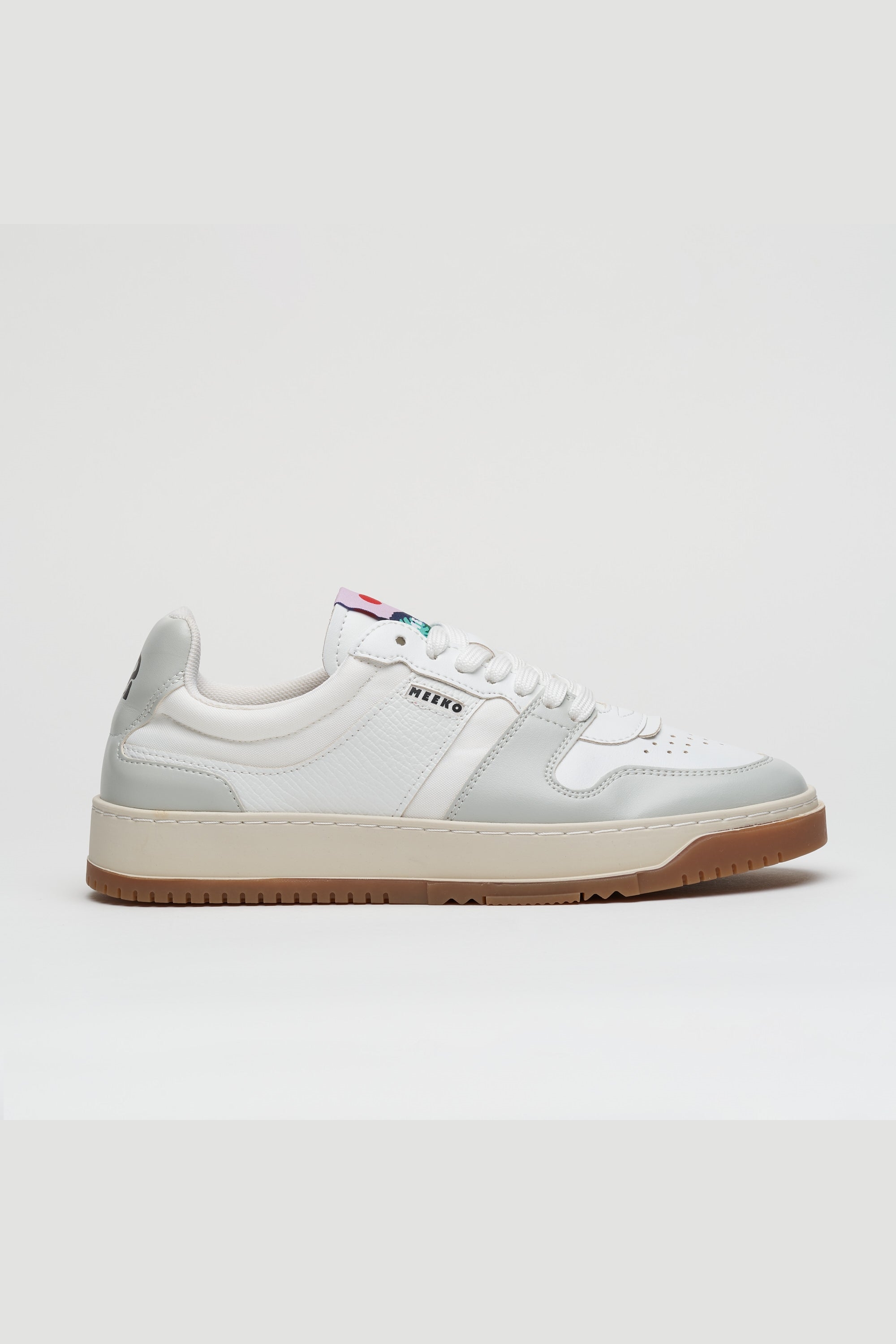 MEEKO Herren vegan Sneaker Kiboko WeiÃŸ