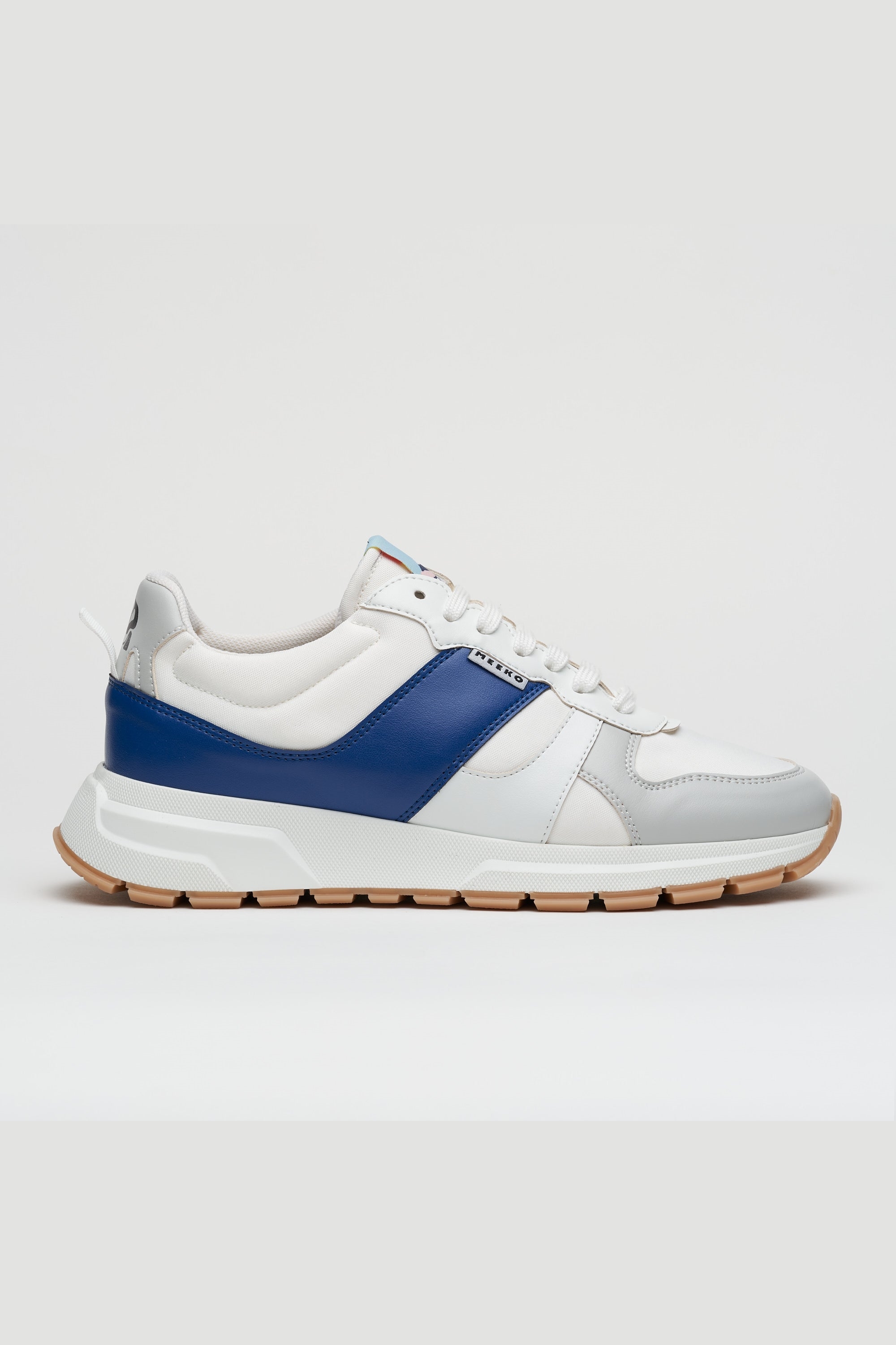 MEEKO Herren vegan Sneaker Coco Pongo Klein Blau